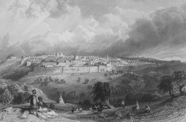 Jerusalem, vom Ölberg aus